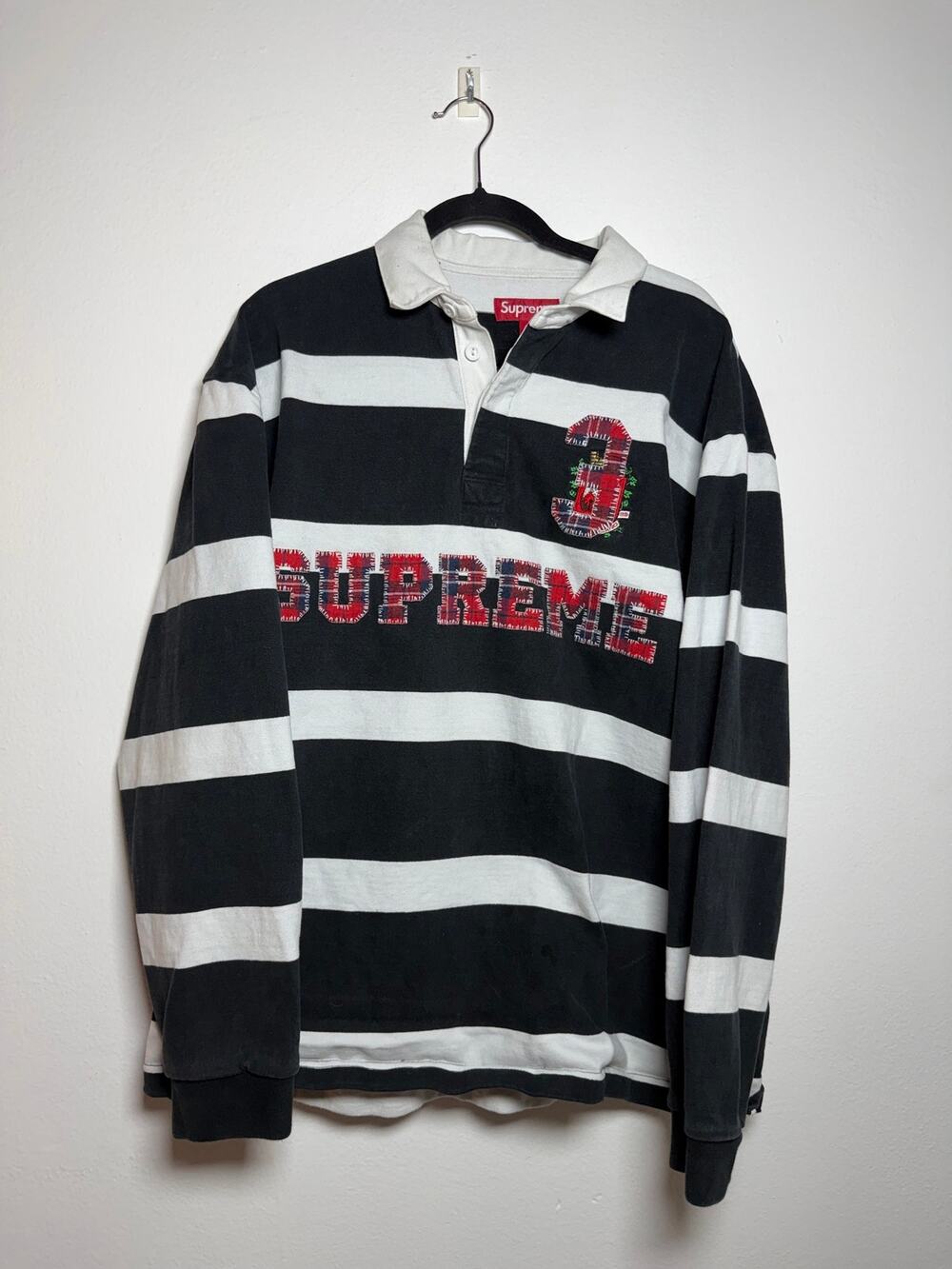 Supreme Stripe Rugby 'Black'